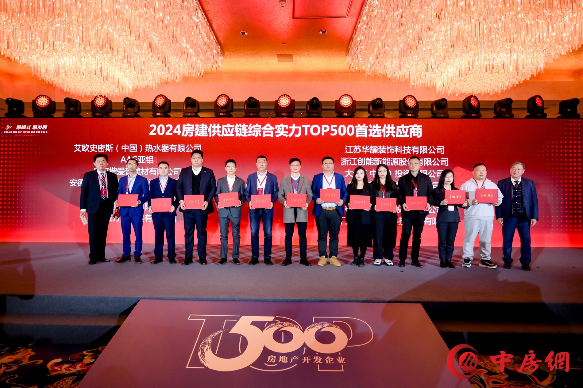 超低能耗项目配套品牌第一！2024房地产TOP500测评成果发布，304.cam永利集团(中国)有限公司股份荣获三大奖项！